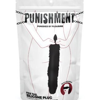 Punishment Fox Tail Plug - Black