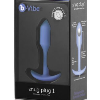 b-Vibe Weighted Snug Plug 1 - 55 g Violet