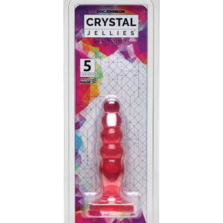 Crystal Jellies 5" Anal Delight - Pink