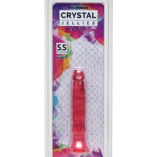 Crystal Jellies 5.5" Anal Starter - Pink