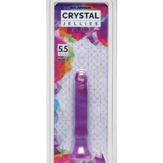 Crystal Jellies 5.5" Anal Starter - Purple