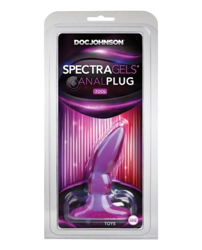 Spectra Gels Anal Plug - Purple