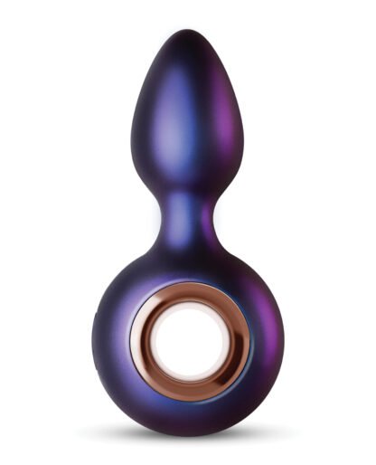 Hueman Deep Space Vibrating Anal Plug - Purple