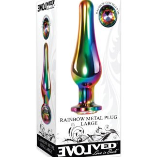 Evolved Rainbow Metal Plug - Large