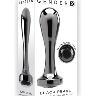 Gender X Black Pearl Plug - Black