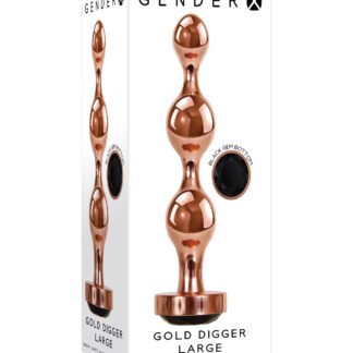 Gender X Gold Digger Large - Rose Gold/Black