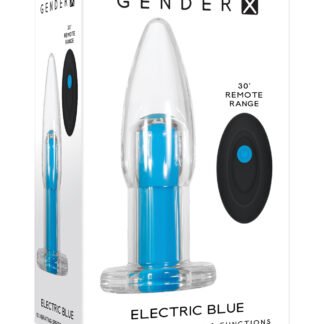 Gender X Electric Blue - Clear/Blue