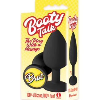 The 9's Booty Calls Brat Plug - Black
