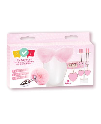 Try-Curious Kitty Set - Pink