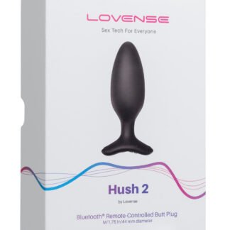 Lovense Hush 2 1.75" Butt Plug - Black