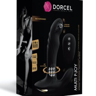 Dorcel P-Joy Double Action Prostate Massager - Black