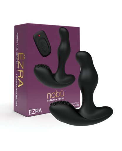 Nobu X-plore U Ezra Anal Vibrator - Black