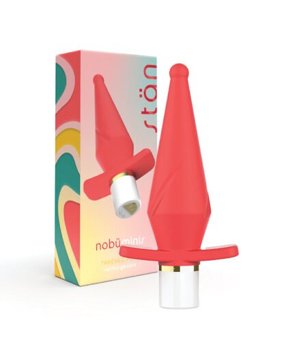 Nobu Mini Stan Tapered Butt Plug - Coral