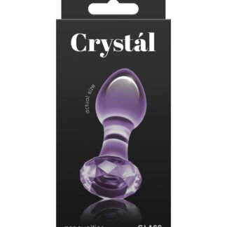 Crystal Gem Butt Plug - Purple