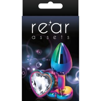 Rear Assets Multicolor Heart Small - Clear
