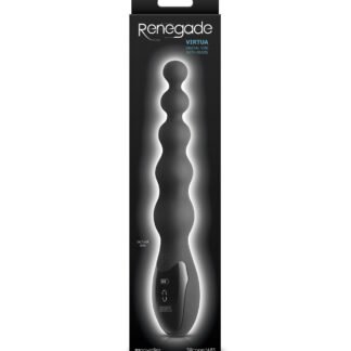 Renegade Virtua Digital Beaded Anal Vibrator - Black