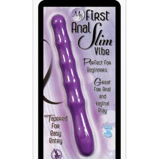My 1st Anal Slim Vibe - Purple