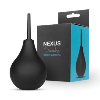 Nexus Non-Return Valve Anal Douche - 224 ml Black