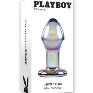 Play Boy Pleasure Jewels Butt Plug - Clear