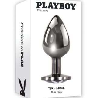 Playboy Pleasure Tux Butt Plug - Large