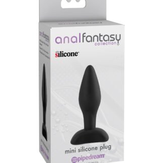Anal Fantasy Collection Mini Silicone Plug - Black