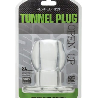 Perfect Fit Tunnel Plug XLarge - Clear