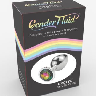 Gender Fluid Excite! Plug - Silver