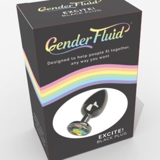 Gender Fluid Excite! Plug - Black