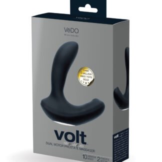 VeDo Volt Rechargeable Prostate Vibe - Black