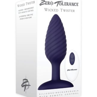Zero Tolerance Wicked Twister Anal Rechargeable - Purple