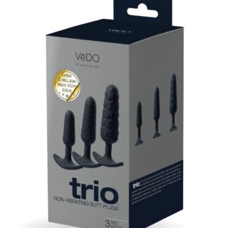 VeDO Trio Anal Plug Set - Black